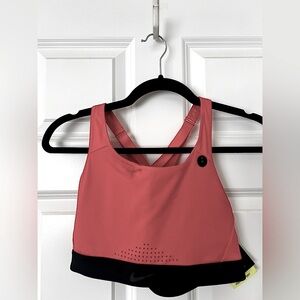 Nike Impact Coral Sports Bra Racerback